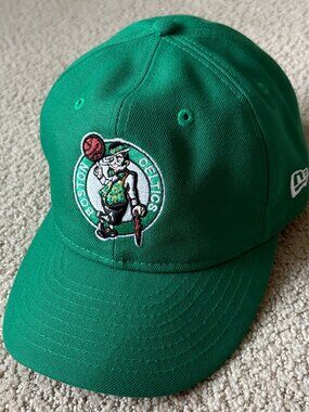 New Era Boston Celtics 59FIFTY Retro Crown Low Profile Fitted Hat Cap NBA 7 1/4